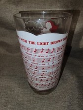 Vintage Hazel Atlas Sheet Music Drinking Glass Music Song 