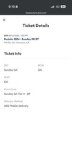 Portola ticket 2026 Sunday 09/27 GA picture