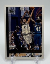 1997-98 Topps #115 Tim Duncan Rookie Card San Antonio Spurs Hall of Fame picture
