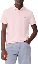 Lacoste - Men's Stretch Cotton Paris Polo, Pink, Large picture