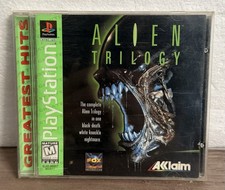 ALIEN TRILOGY: Complete w/ Manual & Reg Card/ PlayStation 1 PS1/ Resurfaced EX+ picture