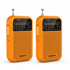 2 PACK AM/FM/SW Portable Mini Radio Small Speaker Battery Powered Great Receiver picture
