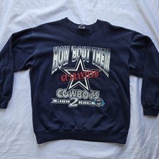 VTG RARE 1994 Salem DALLAS COWBOYS Sweatshirt Super Bowl XXVIII Made in USA  picture