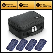AUVON Large Insulin Cooler Travel Case, 4 160g for Longer Cooling Effect picture