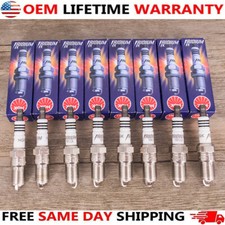 8PCS IRIDIUM IX SPARK PLUGS TR5IX 7397 FOR NGK FORD GM CADILLAC CHEVROLET NEW US picture