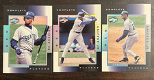 1997 Score Pinnacle Ken Griffey Jr. Complete Players 3 Card Set | 1 A | 1B | 1C picture