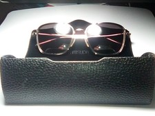 Matsuda M3065 Titanium-Paladium White Round Sunglasses(Uni-Sex)54 19 142. AS-IS. picture