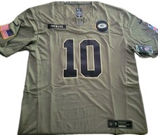 Green Bay Packers Jordan Love Salute to Service Jersey SZ XL Men's  picture