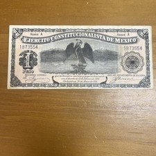 Revolutionary Chihuahua S523 1914 Banknote 1 Peso picture