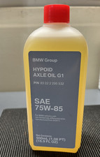 Genuine BMW Hypoid Axle Oil G1 75W-85 500mL 83222295532 OEM Rear Differential picture