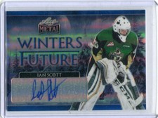 2016-17 Leaf Metal Winters Future Autographs Blue Ian Scott Auto picture