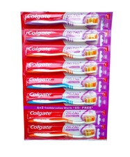 8 X Colgate ZigZag MediumToothbrush For Adults & Get Colgate Paste Free picture