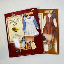 American Girl Doll Collection Kirsten & Samantha Theater Kits, 2 Complete Sets picture