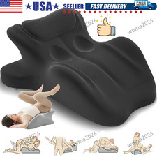 Sweet Spot Couple Pillow Couple Pillow Hip Pad Wedge Pillow Memory Foam 27°Angle picture