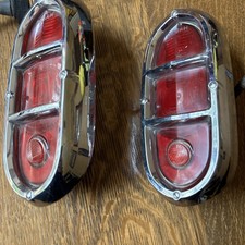 1950 1951 1952 DeSoto Tail Lights Assemblies Housing Lamp  Nice Drive Quality picture