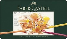 Faber-Castell - Polychromos colour pencil, tin of 36 (110036)  picture