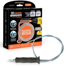 DrainShroom® Revolutionary Drain Snake Auger Clog Remover Cleaner by TubShroom picture