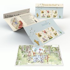 Winnie the Pooh Stamps Presentation Pack from Royal Mail picture