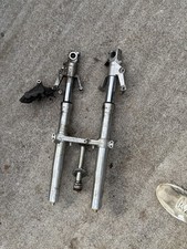 99-07 SUZUKI HAYABUSA FRONT FORKS SHOCK SUSPENSION SET PAIR Straight picture