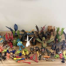 How To Train Your Dragon RARE DreamWorks Spin Master Figures Lot picture