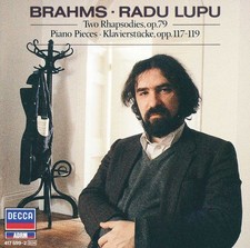 Brahms: Two Rhapsodies, Op. 79; Piano Pieces, Opp. 117-119 picture
