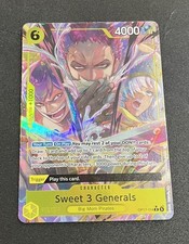 Sweet 3 Generals (Alternate Art) OP17-114 The World's Strongest Warriors Foil picture