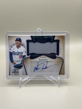 Topps 2026 Tier One Yoshinobu Yamamoto Dodgers Auto Jumbo Relic Blue /99 picture