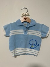 Purr-fect - VTG 1970s Sweater With Lion Embroidery - 18M - picture