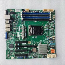 FOR Supermicro X11SSM-F DDR4*4 LGA 1151 64GB VGA Micro ATX Ｍotherboard Test OK picture