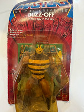 Vintage 1983 Mattel Masters of the Universe Buzz-Off Action Figure Card Sealed picture