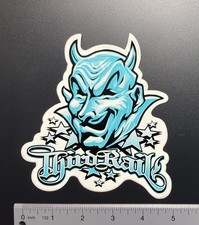 Third Rail Skateboards BIG Skate Sticker - Rare Vintage 90s picture