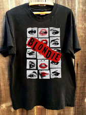 Blondie 90s Remake Black Short Sleeve Unisex T shirt Heavy Cotton S-5XL picture