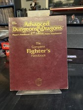 The Complete Fighter's Handbook - Advanced Dungeons & Dragons AD&D 2E TSR 2110 picture