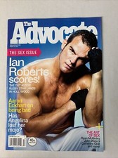The Advocate Magazine August 2007 Ian Roberts Sex Issue Gay interest picture