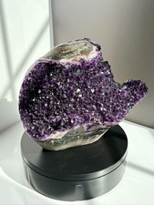 AAA XL Deep Purple Wrap-Around Amethyst Cut Base picture