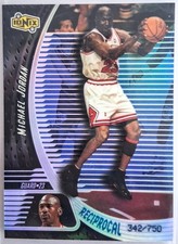 1998-99 Upper Deck Ionix Reciprocal Michael Jordan #R6 /750 Bulls SP - Crease picture