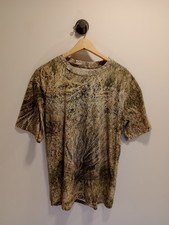 NWOT Magellan Hunt Gear Mossy Oak Brush Camo T-Shirt Mens Medium Hunting Tee picture