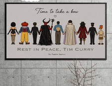 Tim Curry Time To Take Bow Rest In Peace 1946-2026 Poster picture