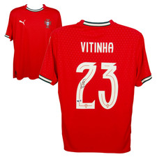Vitinha Signed Portugal FC Home Soccer Jersey #23 with Beckett Witness picture