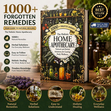 The Holistic Home Apothecary 1000+ Forgotten Remedies Natural Herbal Wellness picture