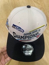 NEWSeattle Seahawks Super Bowl 60 LX Champions 9SEVENTY Snapback Football Hat picture