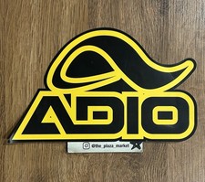vintage Adio large Sticker 9x5” skating skateboard bmx New Tom Delonge picture