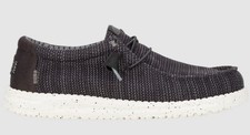 Hey Dude Men's Wally Stretch Sox Slip-On Loafer Black Medium - Express delivery picture