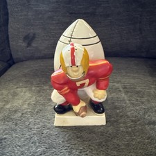 Vintage Napco 1962 Ceramic Football Player Planter 6