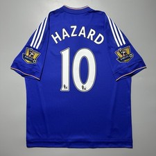 CHELSEA ADIDAS 2015/2016 FOOTBALL HOME JERSEY #10 HAZARD SIZE “XL” AH5104 picture