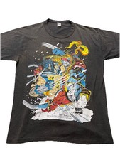 Vintage 1992 Marvel Comic Images Wolverine vs Omega-Red X-Men Sz Large Shirt picture