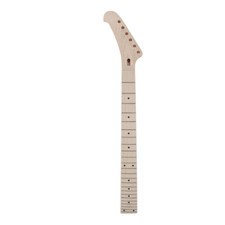 Reverse Head Guitar Neck 24 Fret 25.5 inch Maple Locking Nut Dot Inlay picture