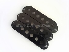 True Custom Shop® Black Single Coil Pickup Cover Set for Fender Stratocaster picture
