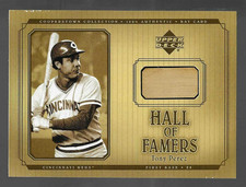Tony Perez HOF 2001 Upper Deck Hall Of Famers Memorabilia Game Bat picture
