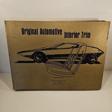 Vintage 1972 Original Automotive Interior Trim Catalog Book Ford GM Chevy Olds  picture